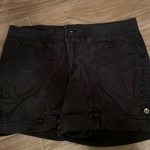 Sonoma navy twill shorts/ size 10/ front & back pockets
